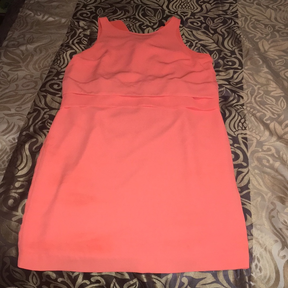 Orange Conservative dress
